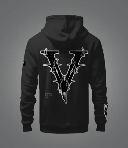 VRK Hoodie Back Black