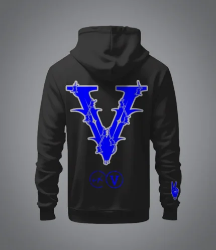 VRK Hoodie Back Blue Collection