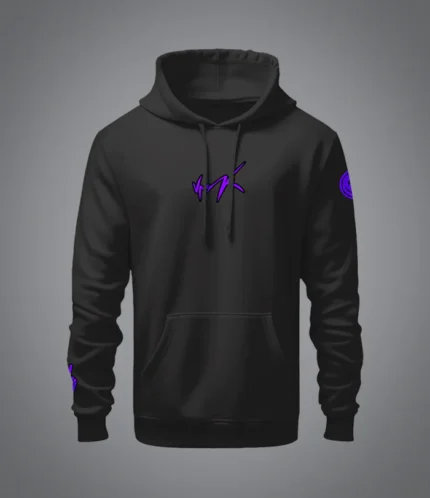 VRK Hoodie Front Purple Collection